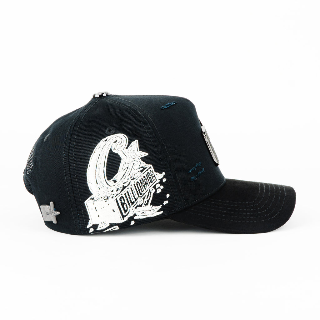Gorra Cash Only THE STAR IN BLACK | Snapback Visera Curva | FULL SET