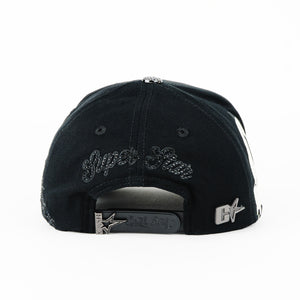 Gorra Cash Only THE STAR IN BLACK | Snapback Visera Curva | FULL SET
