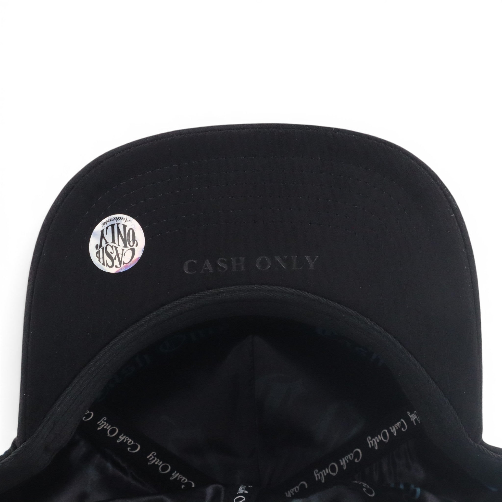 GORRA CASH ONLY NY BLING BLACK