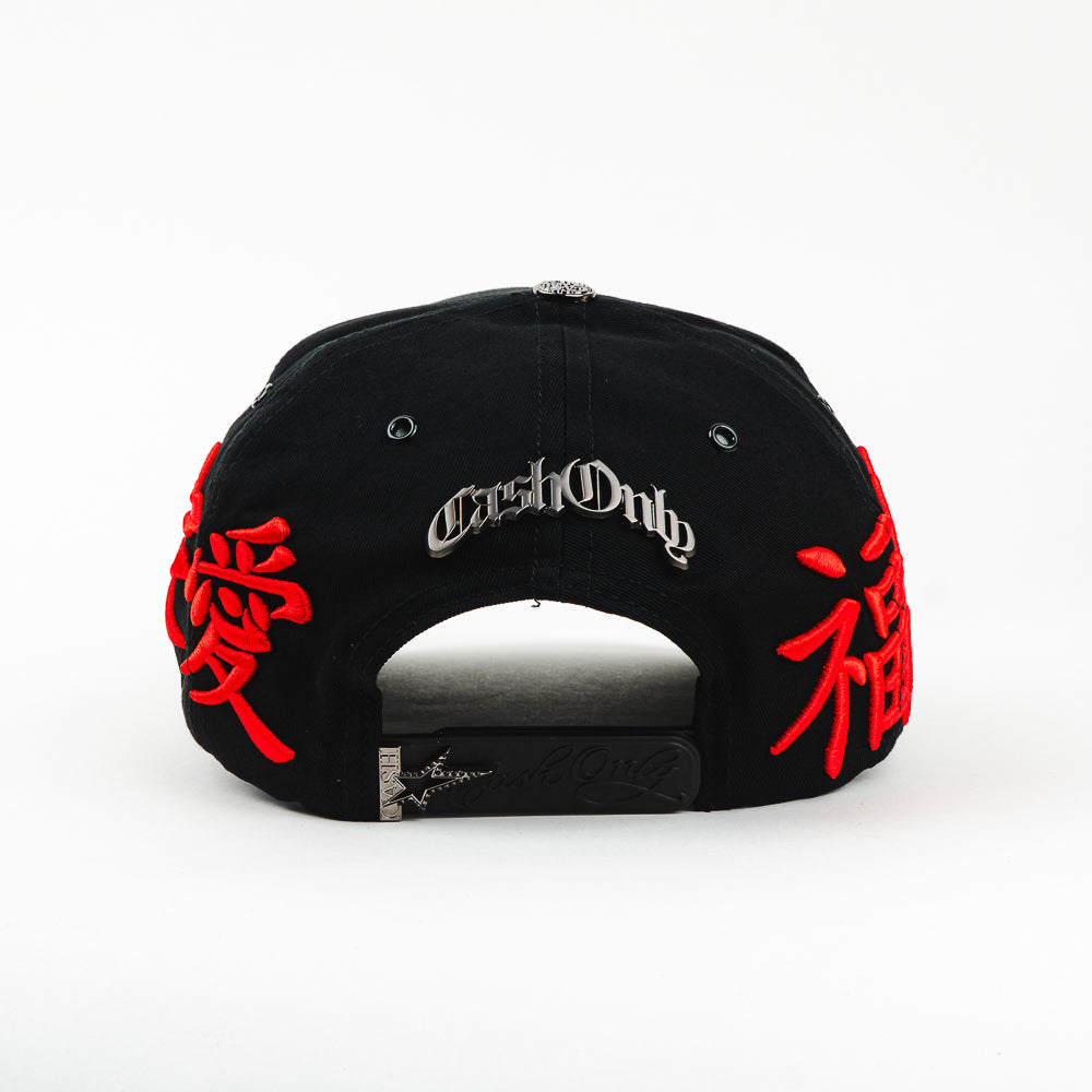 GORRA CASH ONLY RED FORTUNE