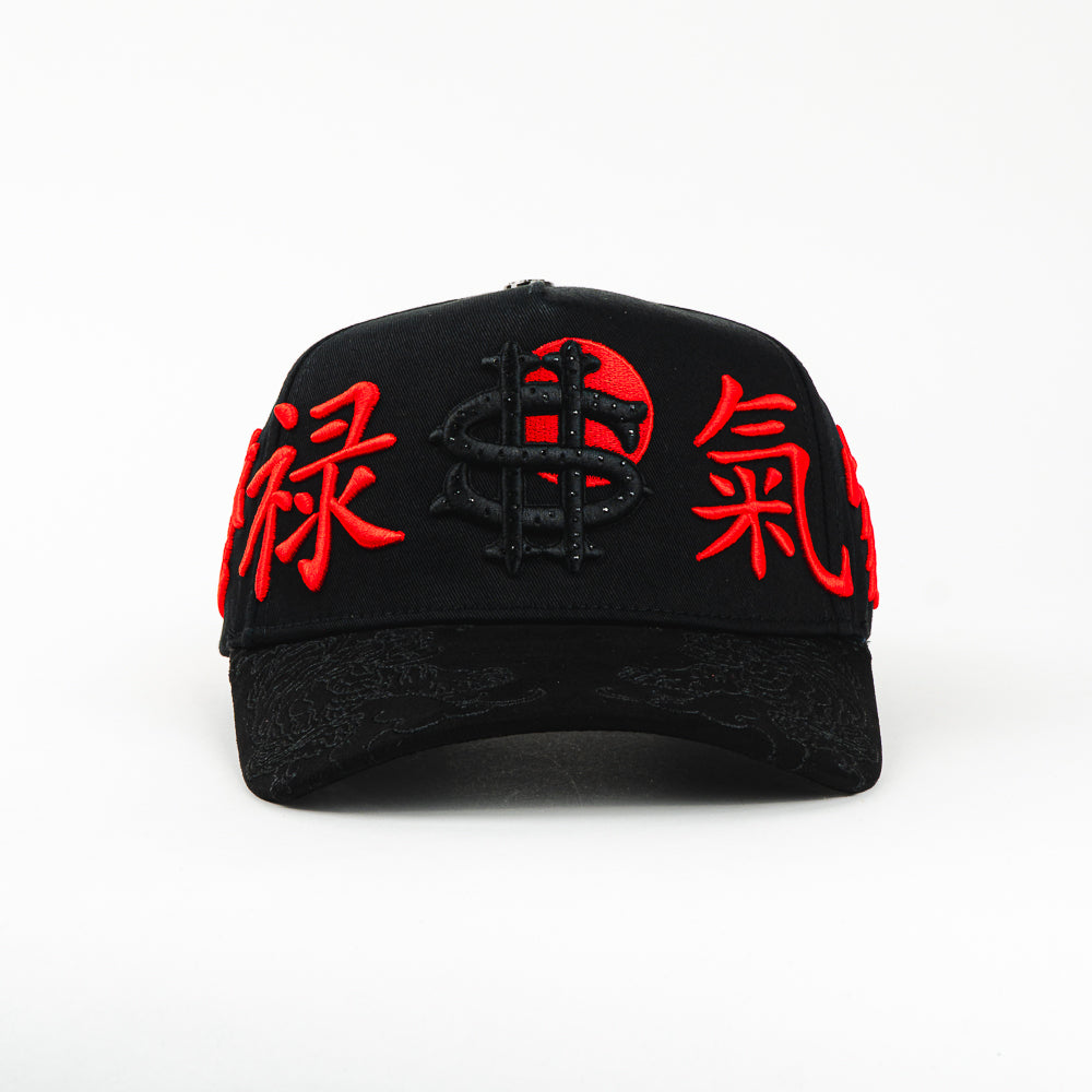 GORRA CASH ONLY RED FORTUNE