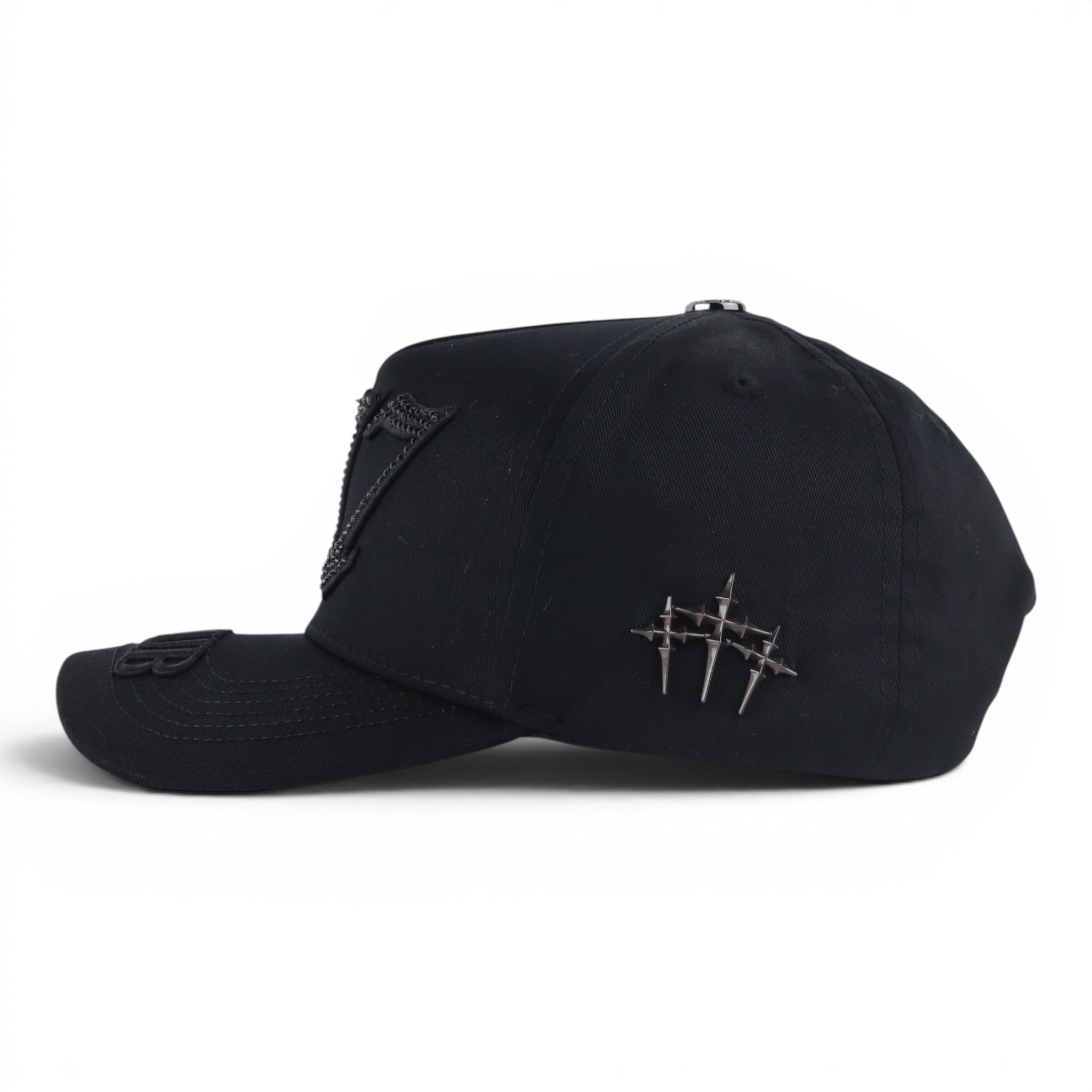 GORRA CASH ONLY 777 CLUB RINESTONES BLACK