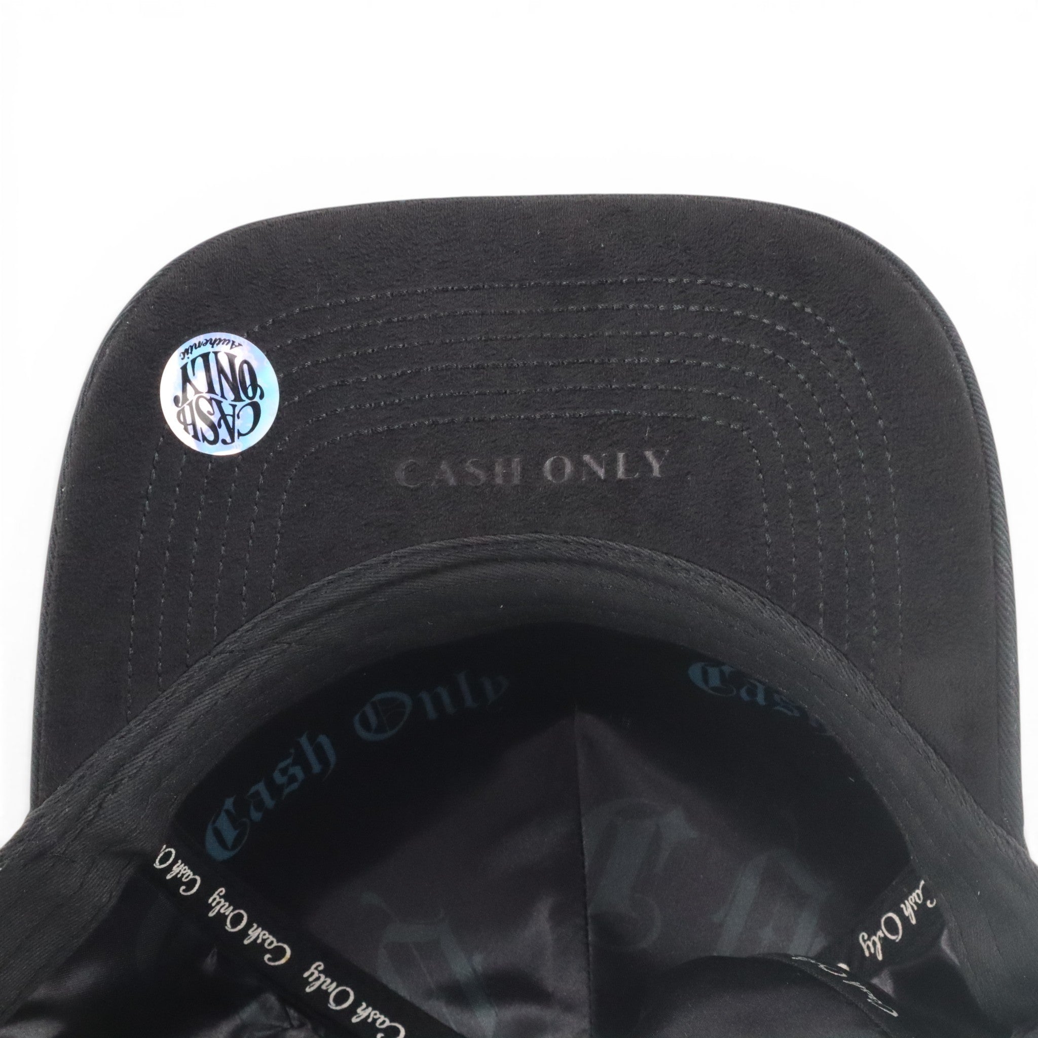GORRA CASH ONLY 777 CLUB RINESTONES BLACK
