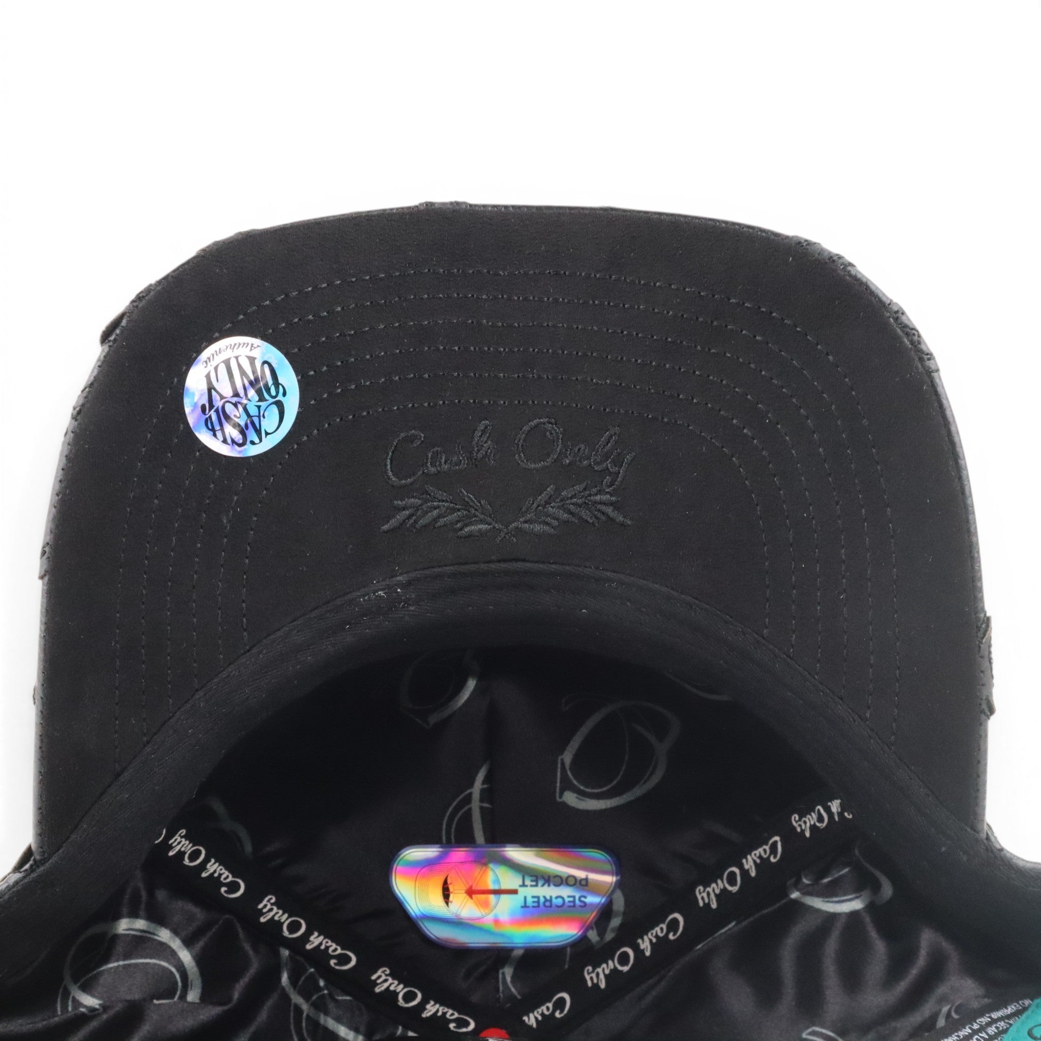 GORRA CASH ONLY CROWN CROSSES BLACK