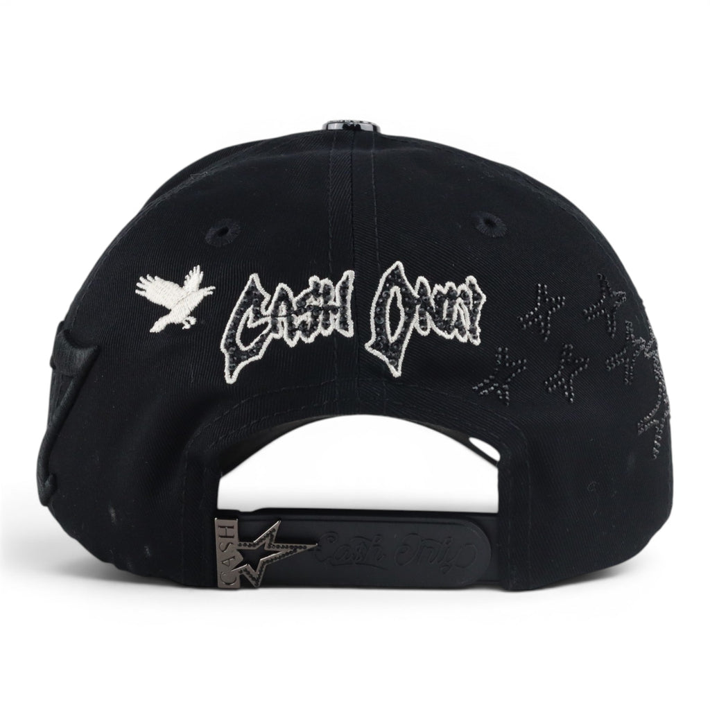 GORRA CASH ONLY ROCKSTAR DUO BLACK