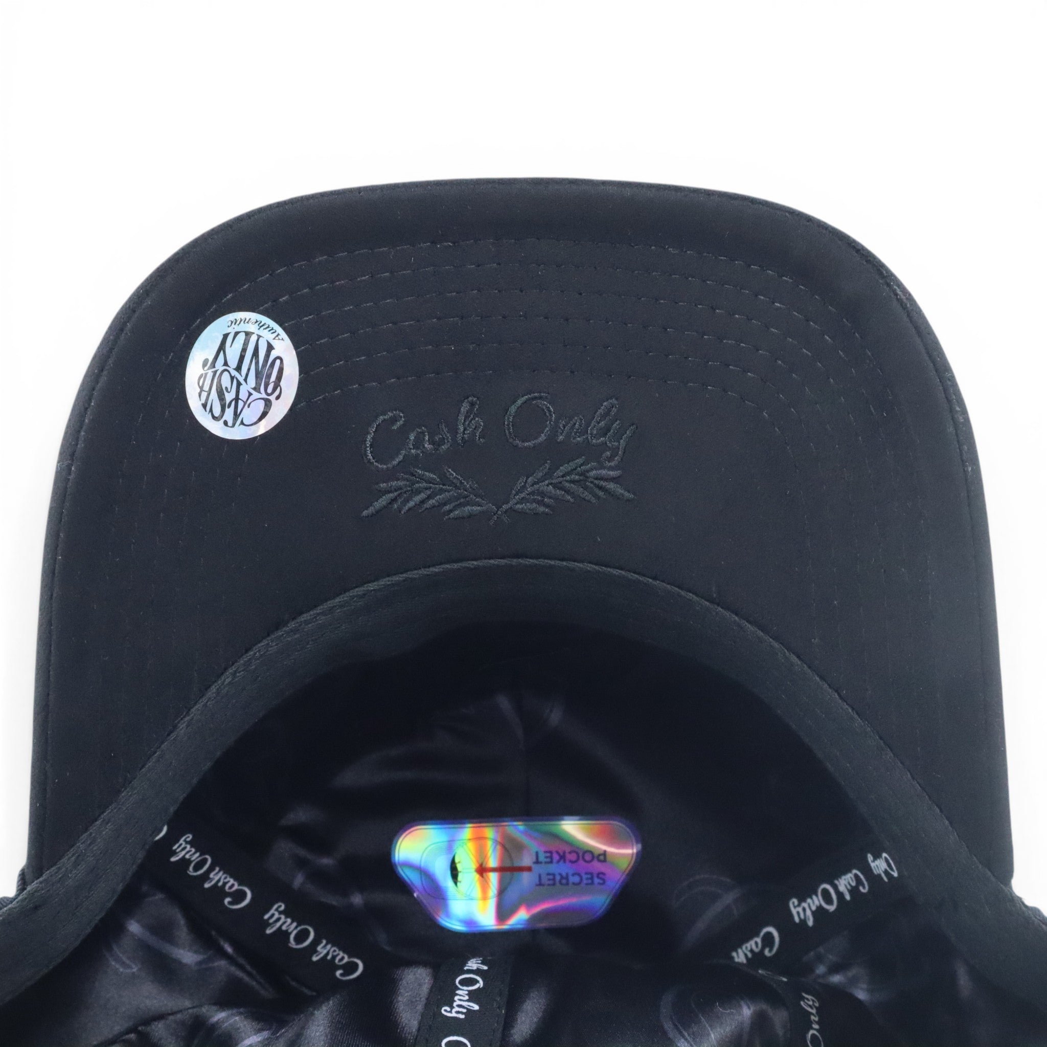 GORRA CASH ONLY ROCKSTAR DUO BLACK