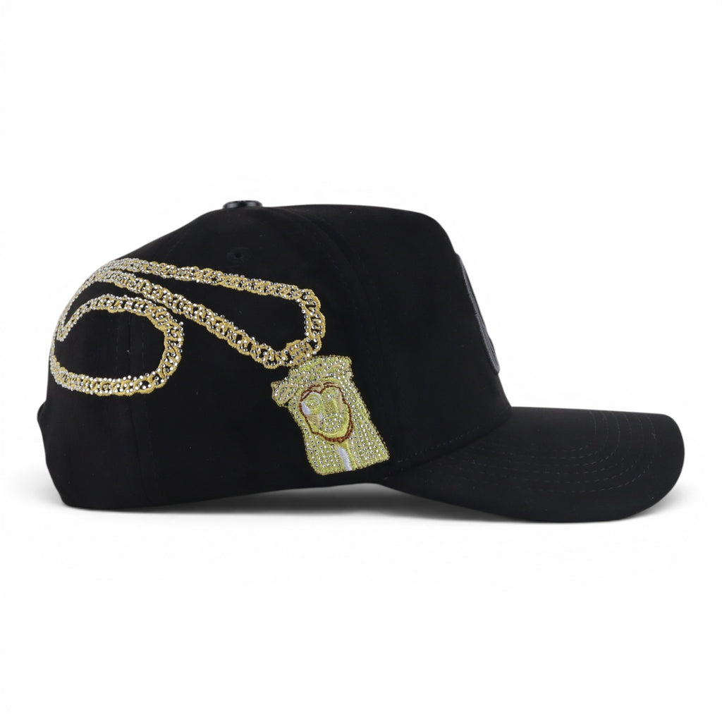 GORRA CASH ONLY CHAIN BLACK/GOLD