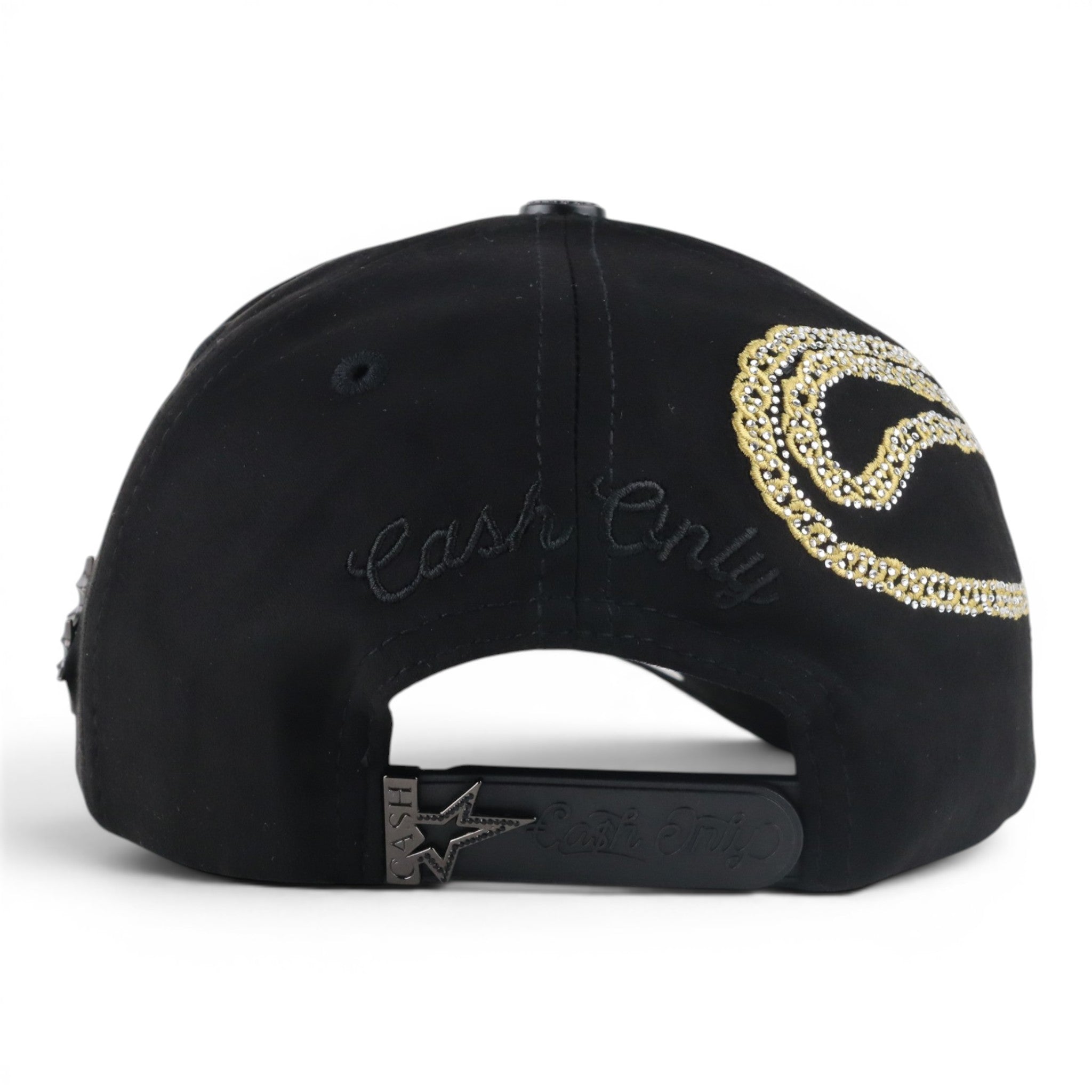 GORRA CASH ONLY CHAIN BLACK/GOLD
