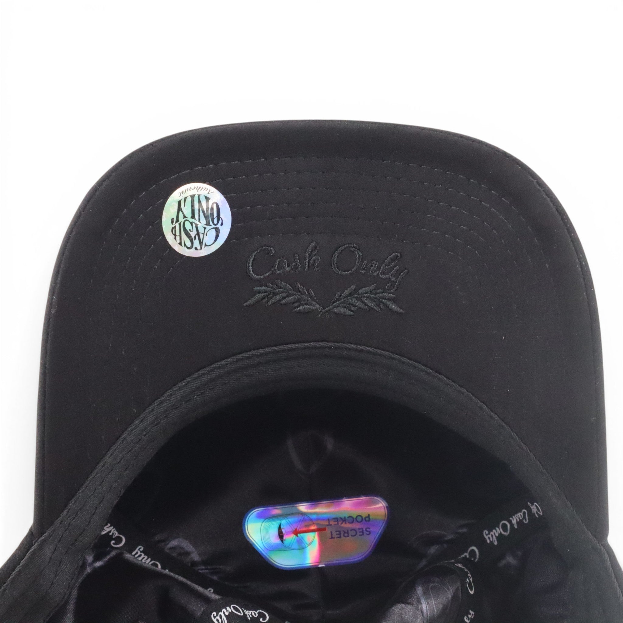 GORRA CASH ONLY CHAIN BLACK/GOLD