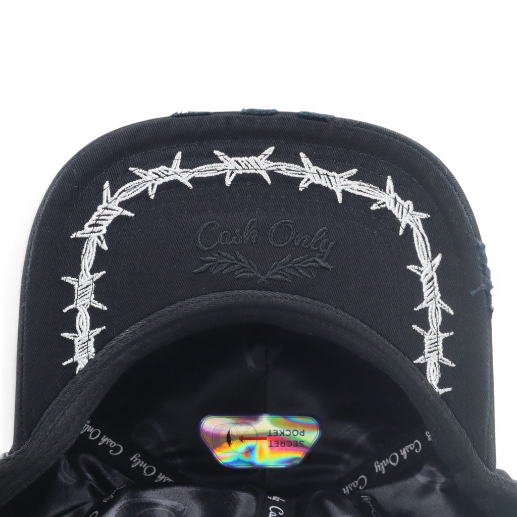 GORRA CASH ONLY THE GANGSTERS BLACK