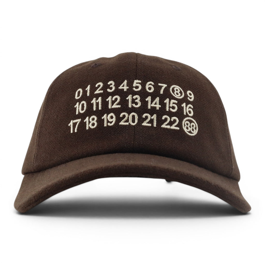GORRA DAMA FC NUMBERS BROWN CORD