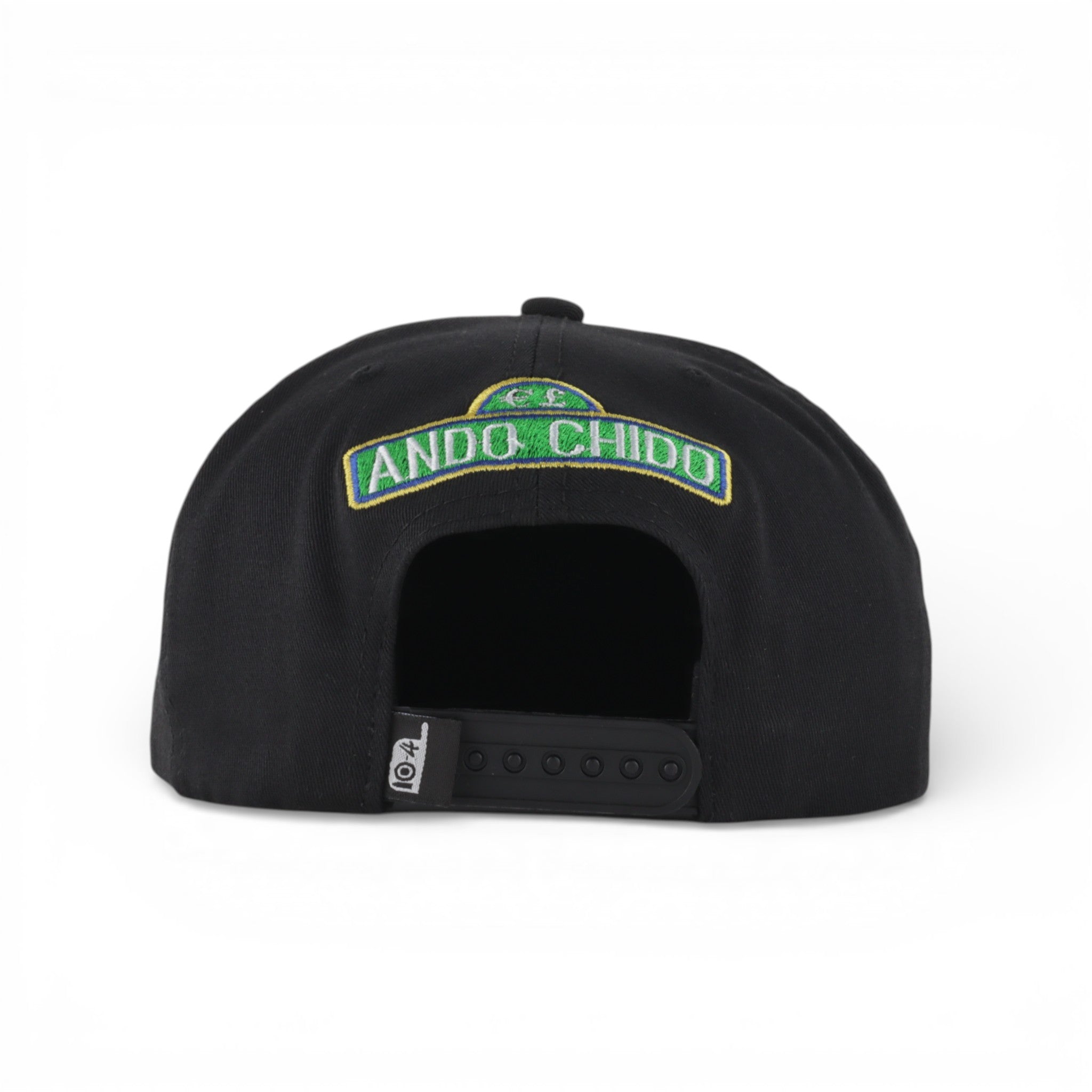 GORRA DIEZ CUATRO ELMO ANDO CHIDO BLK