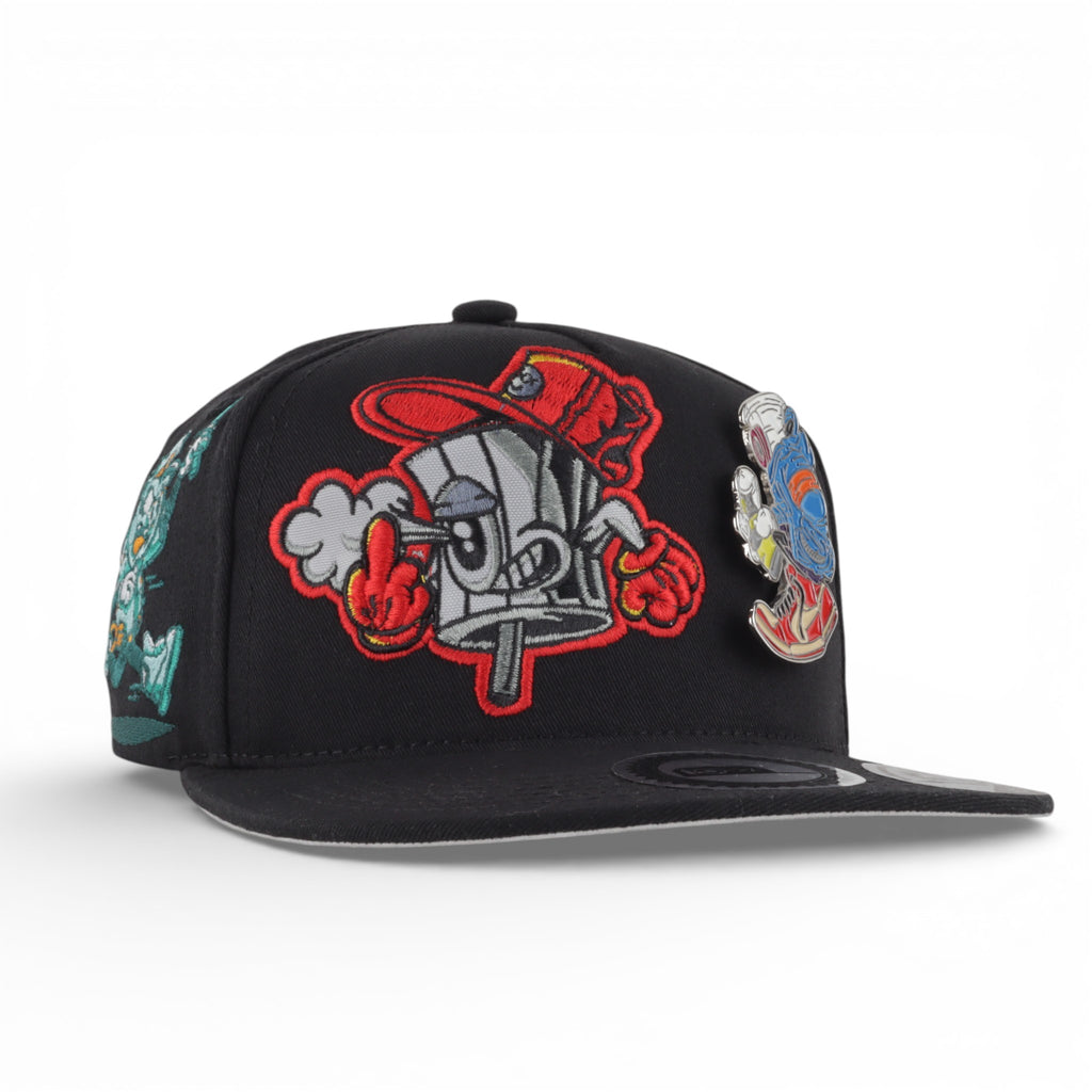 GORRA DIEZ CUATRO ACAD ILLEGAL GRAFF BLK