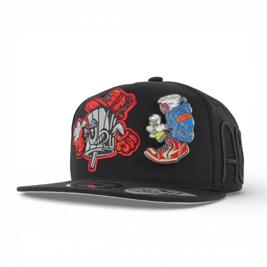 GORRA DIEZ CUATRO ACAD ILLEGAL GRAFF BLK