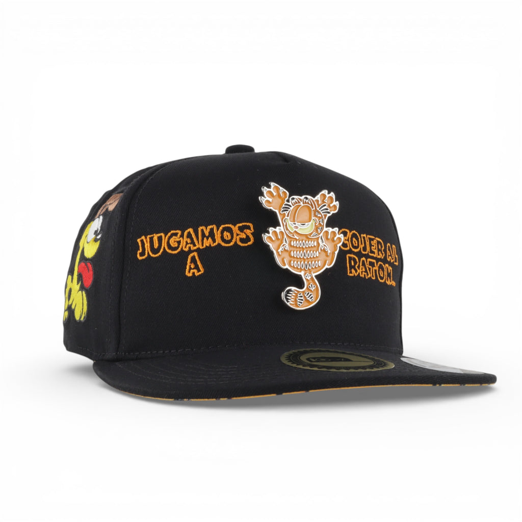 GORRA DIEZ CUATRO JUGAMOS GARFIELD BLACK