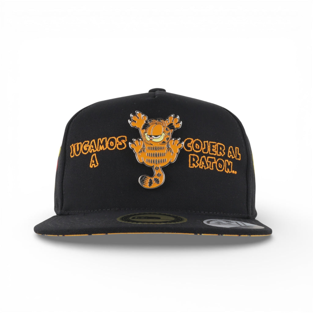 GORRA DIEZ CUATRO JUGAMOS GARFIELD BLACK