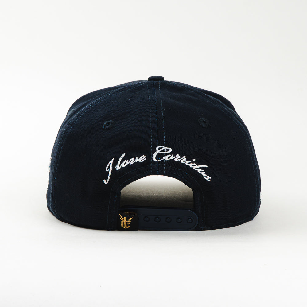 Gorra El Tiros Caps MI NUEVO YO NAVY/WHITE de Tela | Snapback Visera Curva