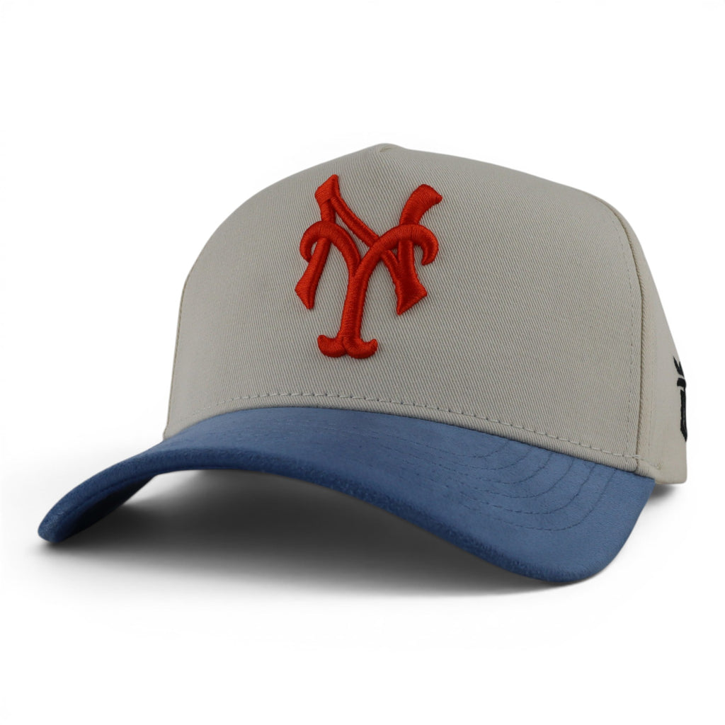 GORRA EL TIROS CAPS MEETS VS YANEES BEIGE/BLUE