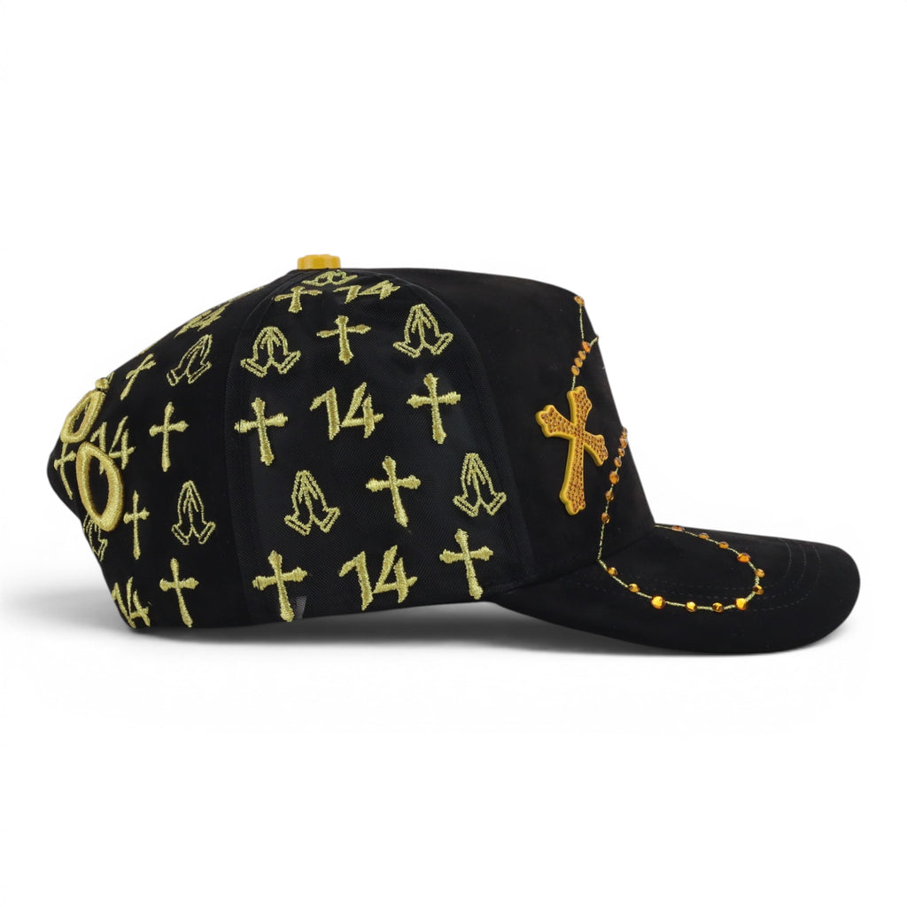 EXODO 14/14 CRYSTALS GOLD BLACK