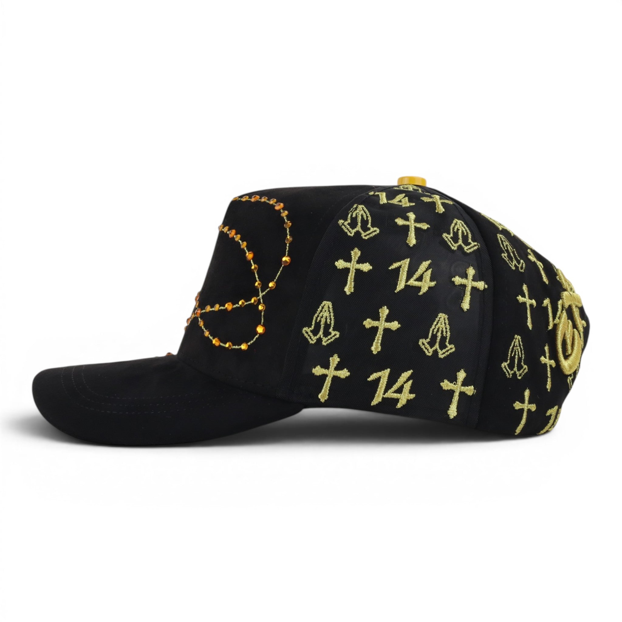 EXODO 14/14 CRYSTALS GOLD BLACK