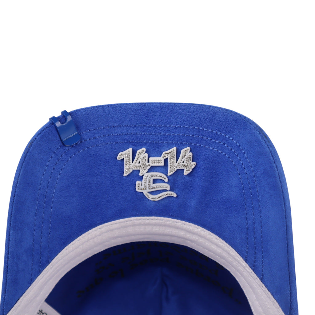 GORRA JC CAPS EXODO 14/14 WHITE BLUE