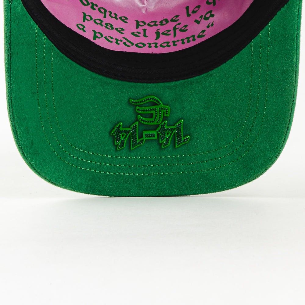 GORRA JC CAPS EXODO 14/14 GREEN/GREY
