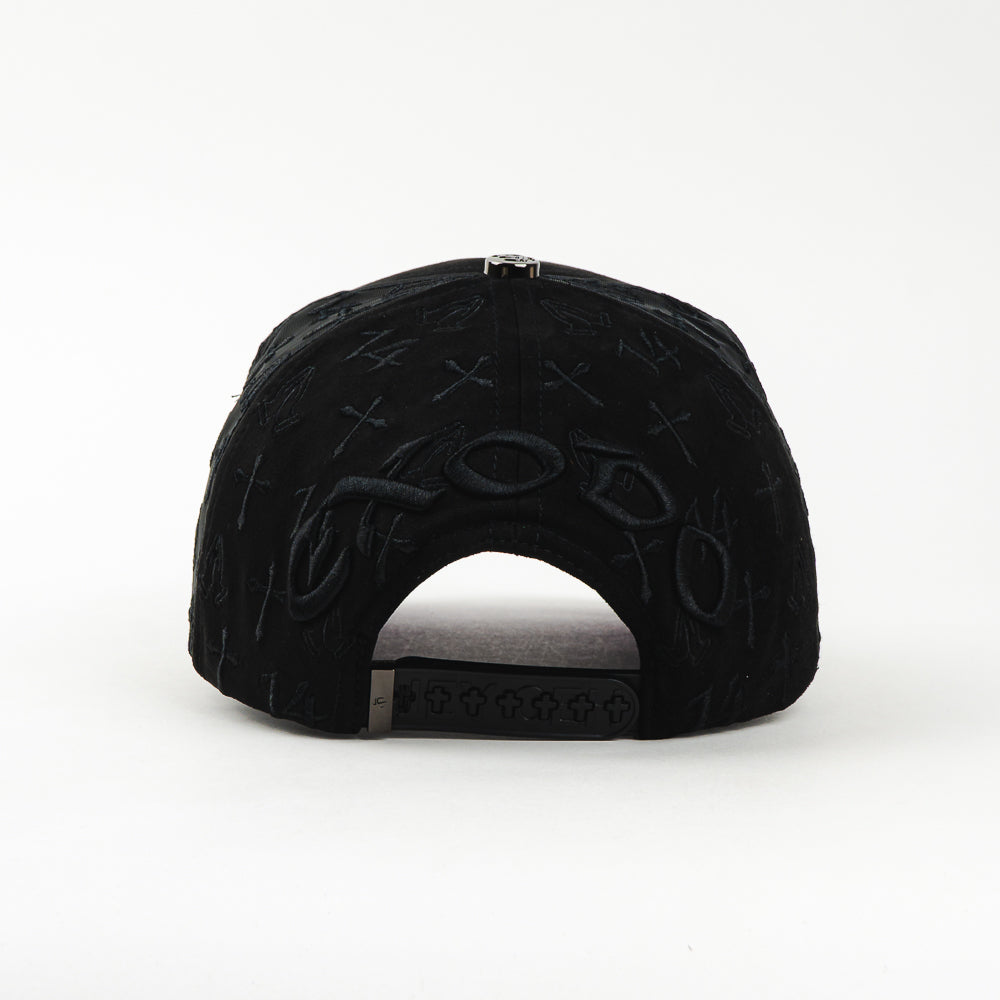 GORRA JC CAPS EXODO 14/14 CROSS CHROME CRYSTALS