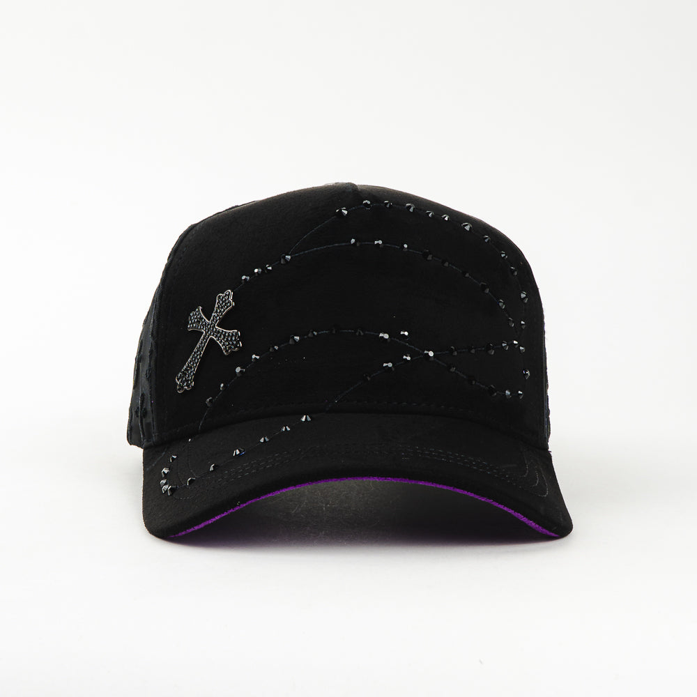 GORRA JC CAPS EXODO 14/14 CROSS CHROME CRYSTALS