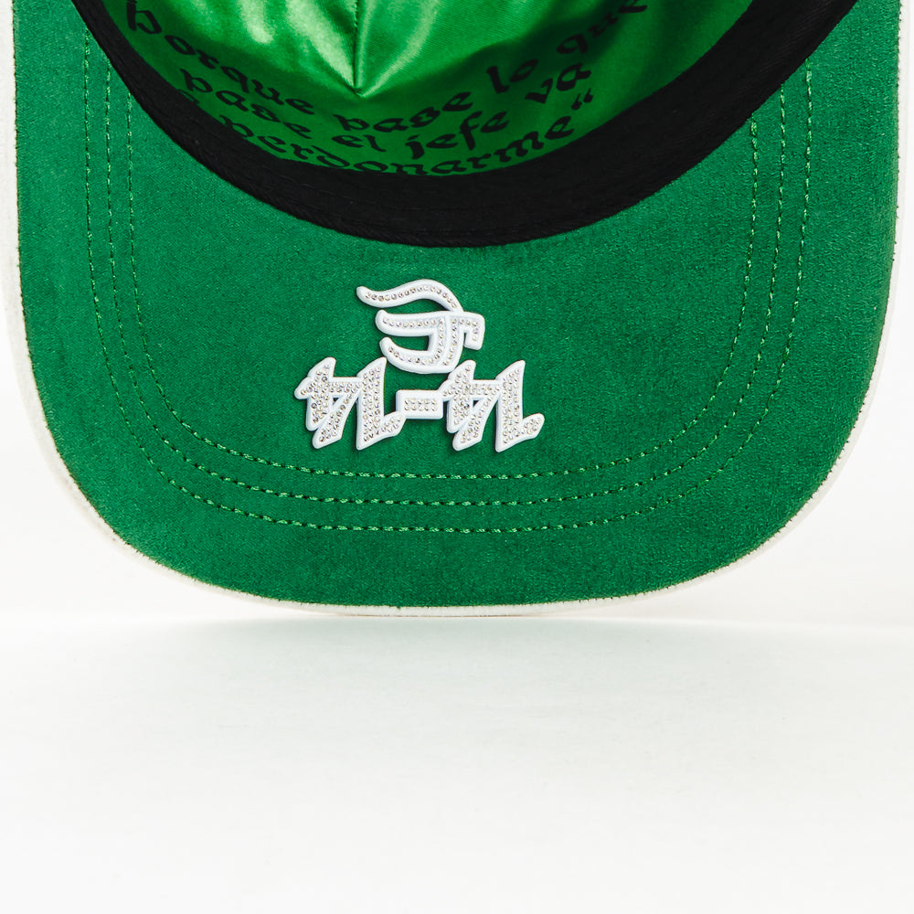 GORRA JC CAPS EXODO 14/14 WHITE CROSS CHROME