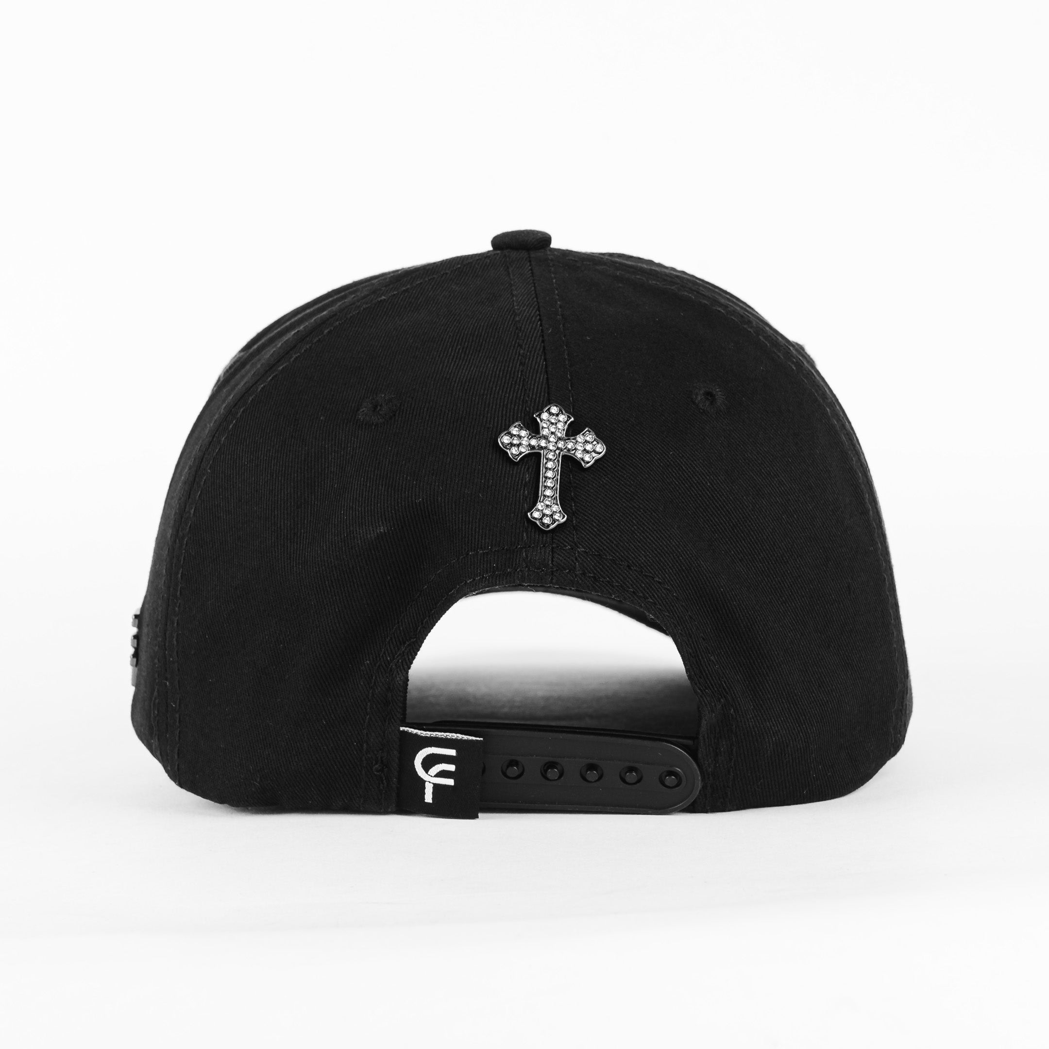 Gorra Florence caps NY METAL BLK | Snapback Visera Curva