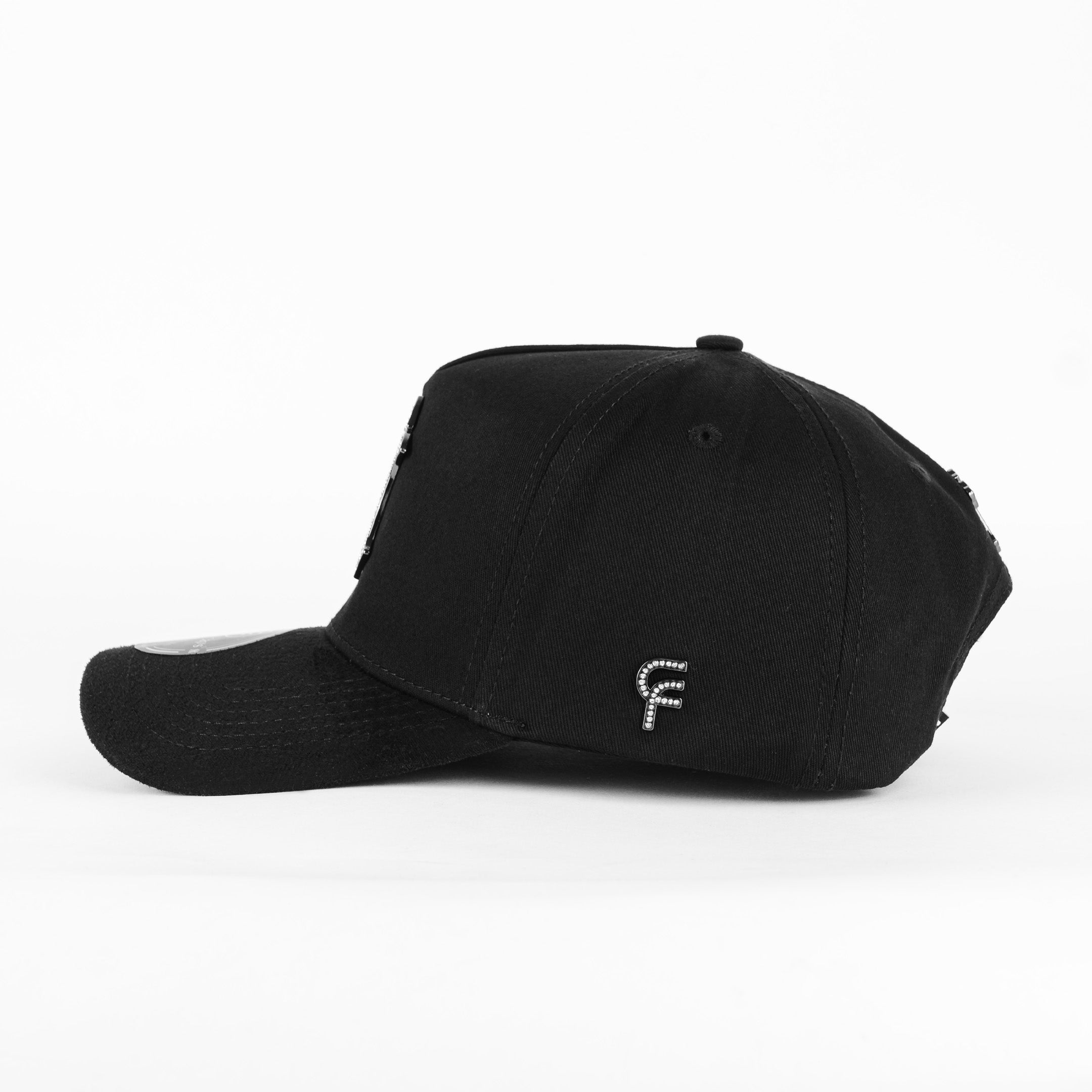 Gorra Florence caps NY METAL BLK | Snapback Visera Curva