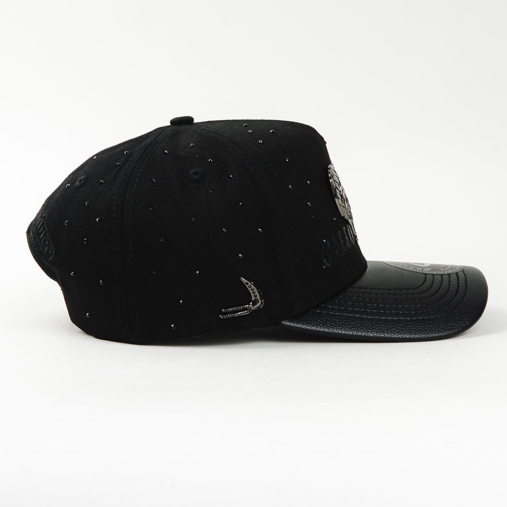 GORRA FLORENCE CAPS GALLO FINO ALL BLK*******ADICIONALES