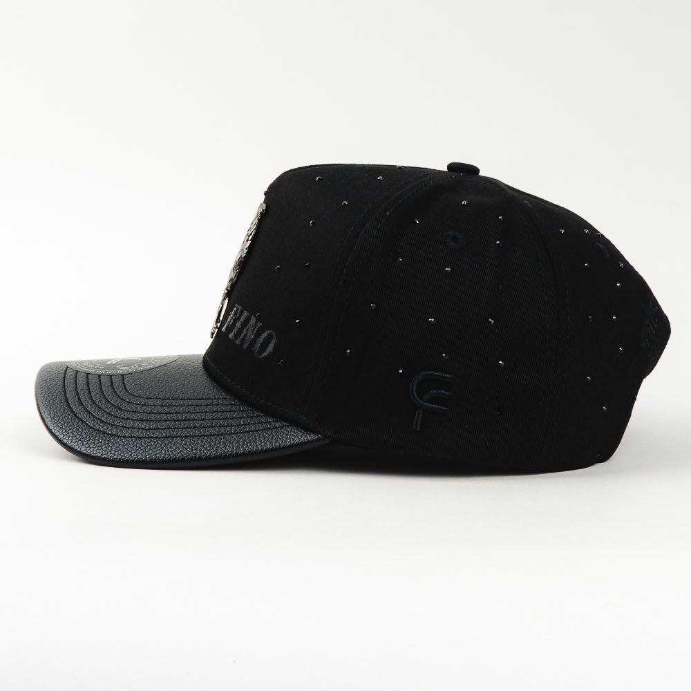 GORRA FLORENCE CAPS GALLO FINO ALL BLK*******ADICIONALES