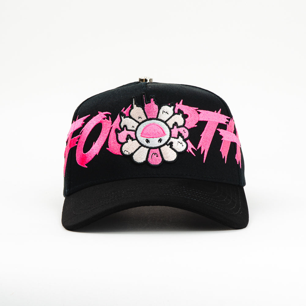 GORRA THE FOURTH MURAKAMI PINK BLACK