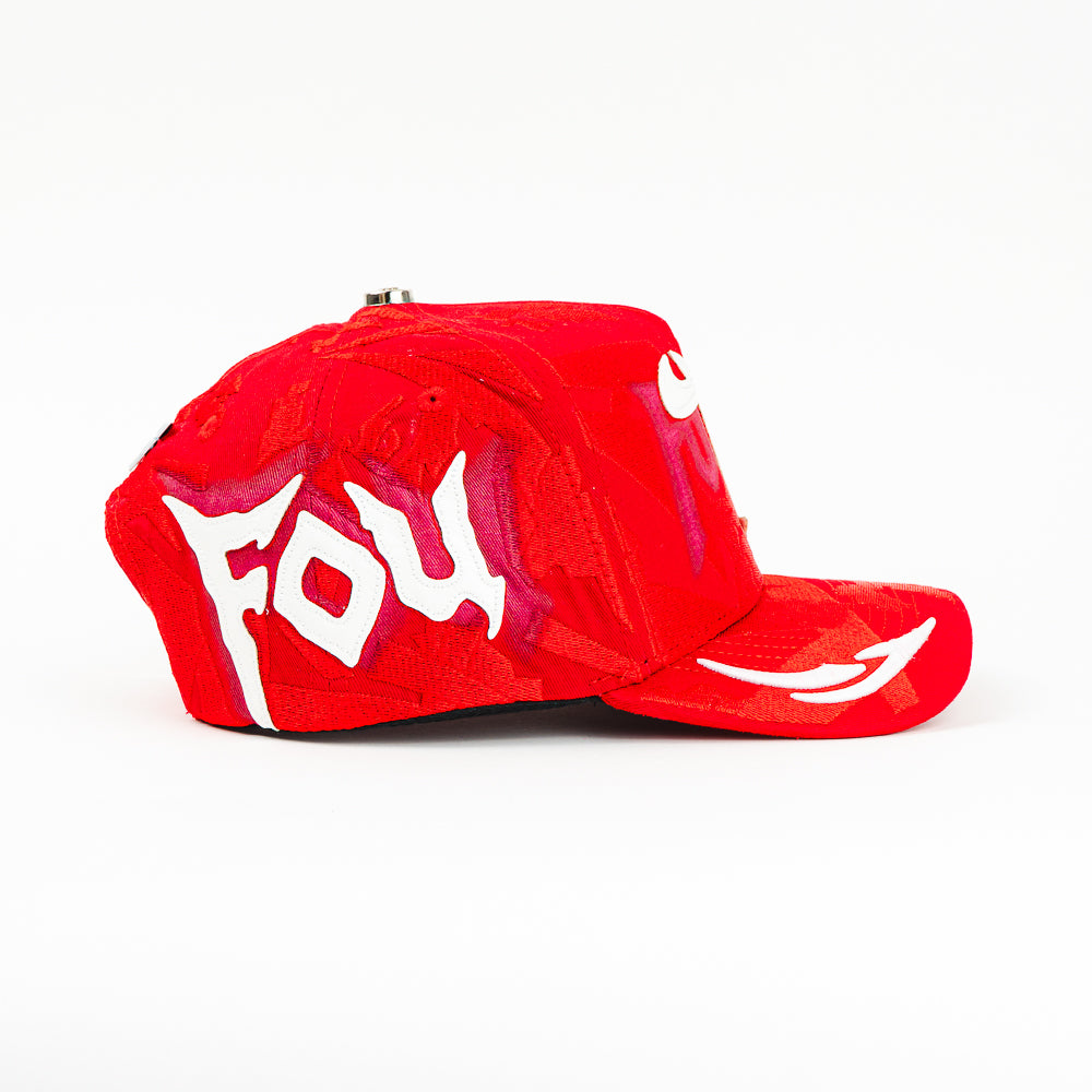 GORRA THE FOURTH RED FLAMES