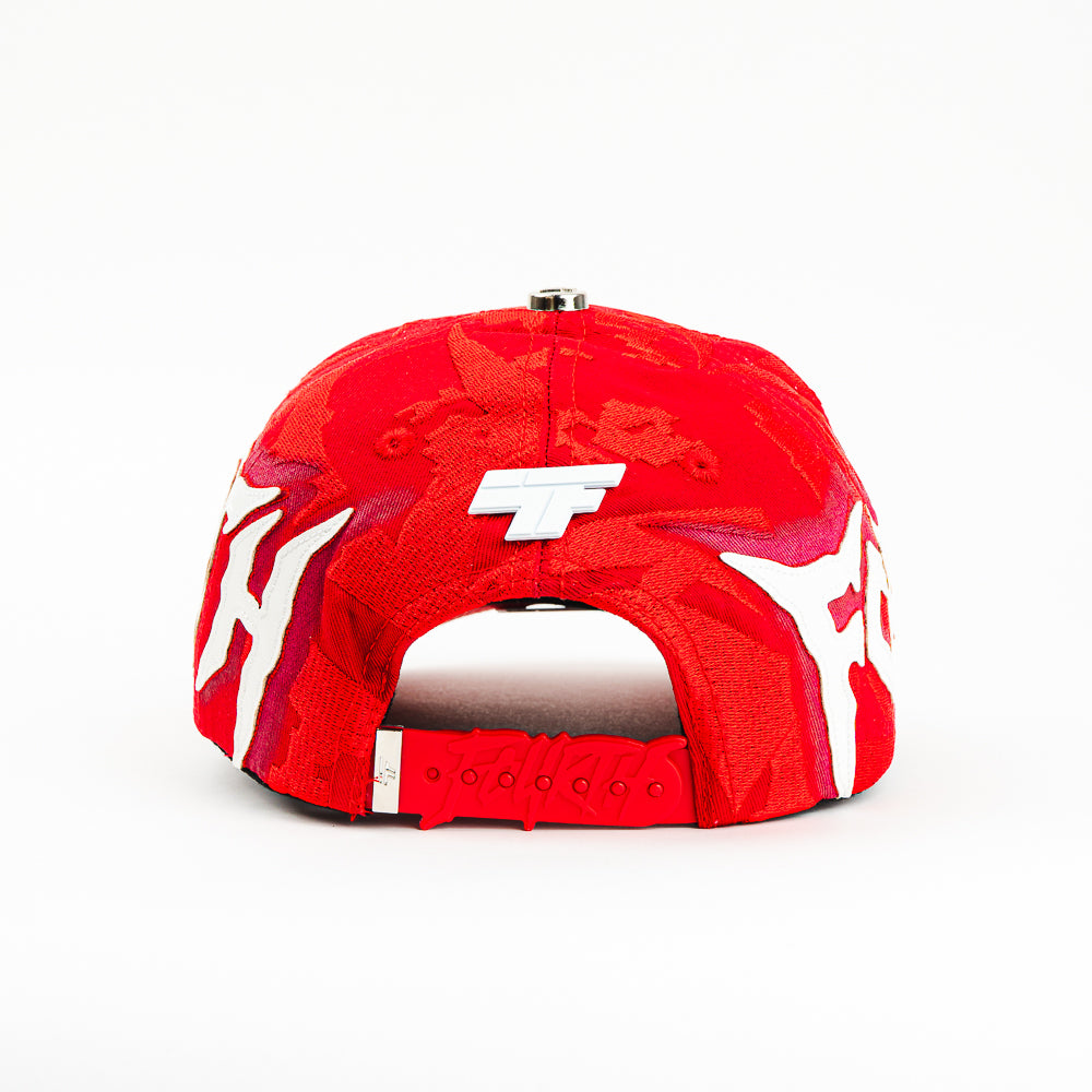 GORRA THE FOURTH RED FLAMES
