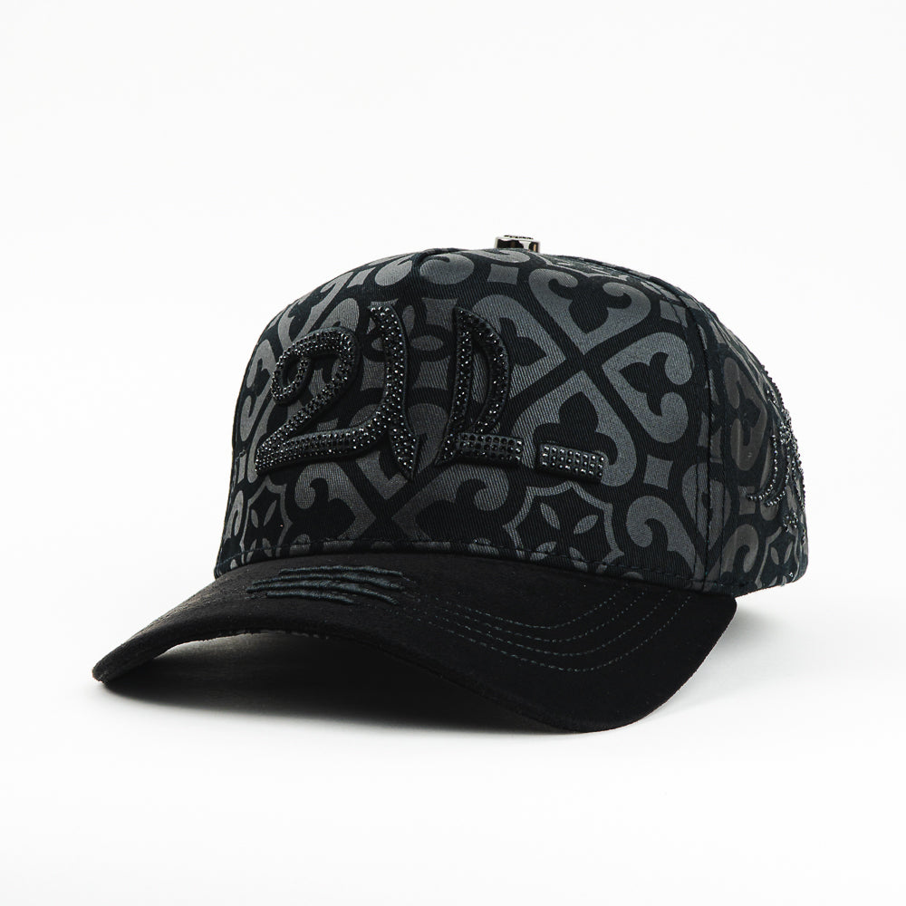 GORRA THE FOURTH DBT CRYSTALS BLACK