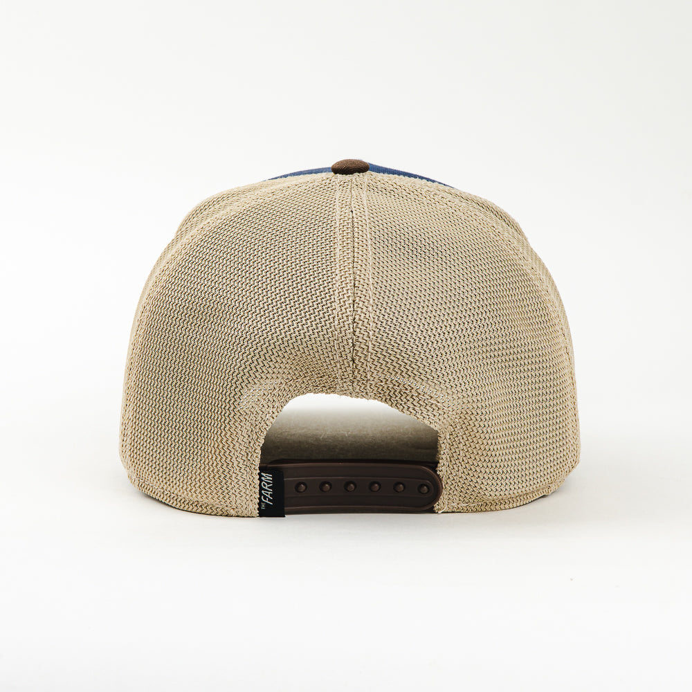 GORRA GOORIN BROS STALLION NAVY/BROWN