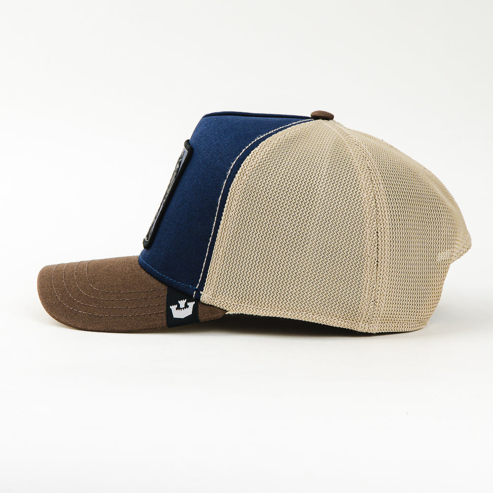 GORRA GOORIN BROS STALLION NAVY/BROWN