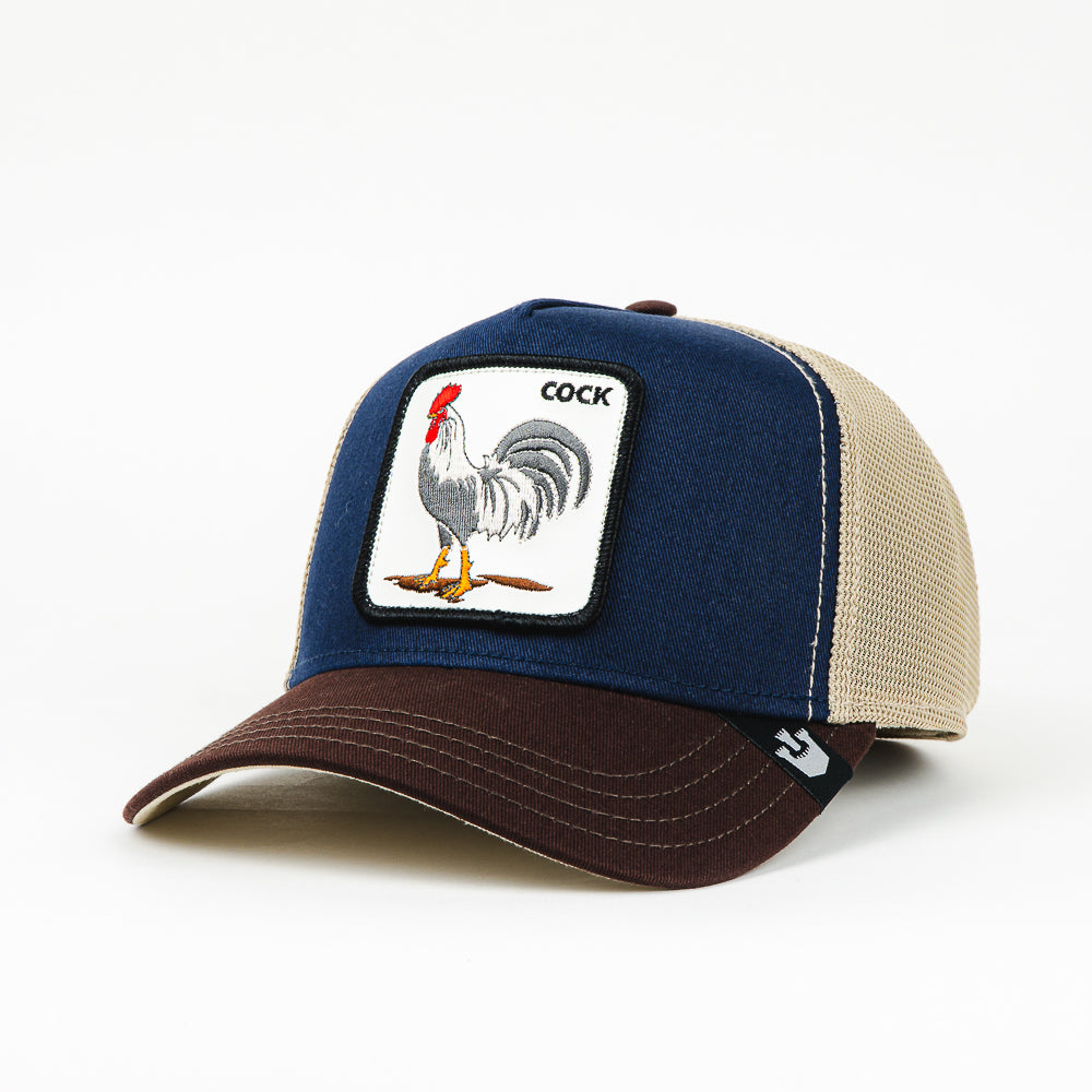 GORRA GOORIN BROS COCK ROOSTER OLI/BRN