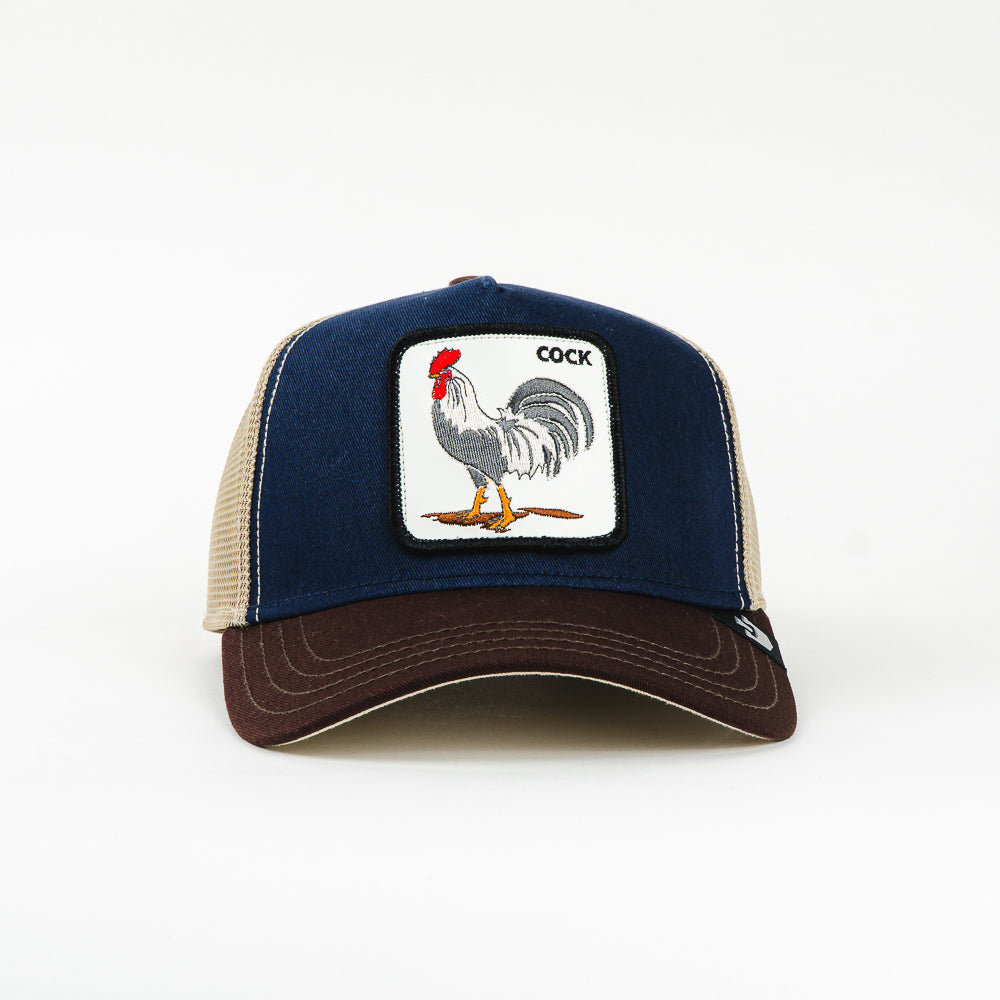 GORRA GOORIN BROS COCK ROOSTER OLI/BRN