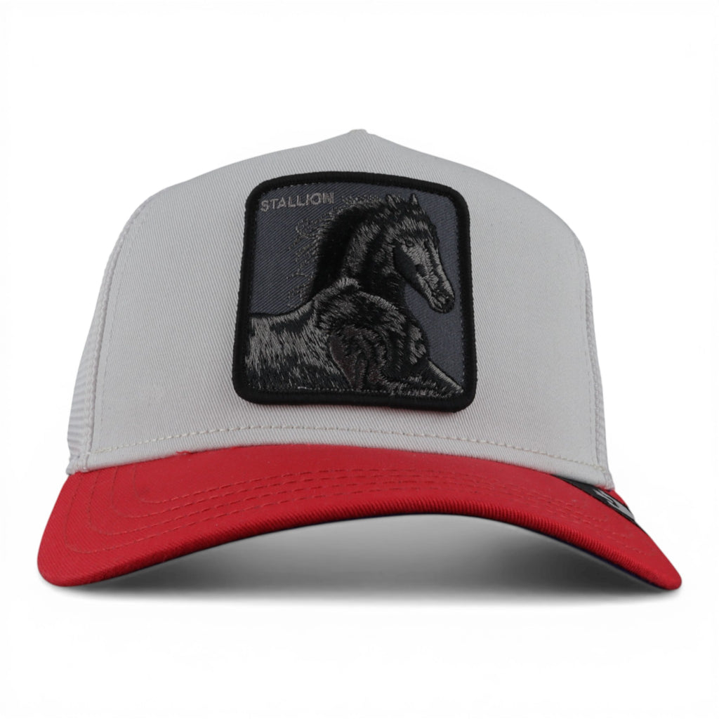 STALLION WHITE/RED