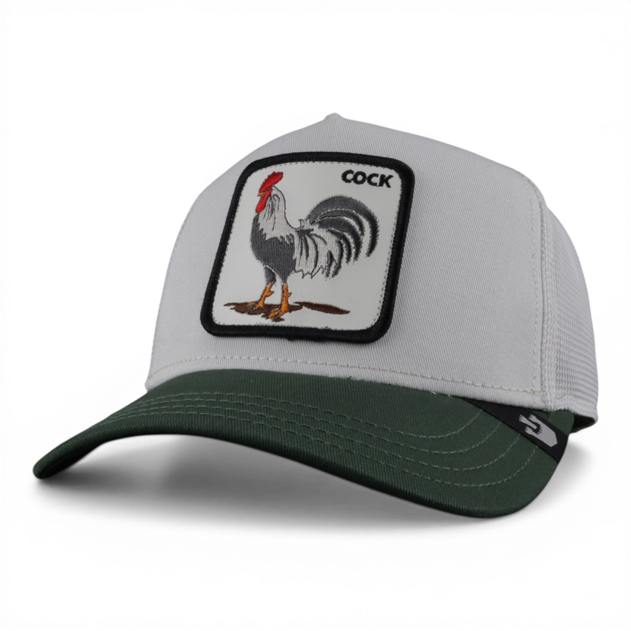 COCK WHITE/GREEN