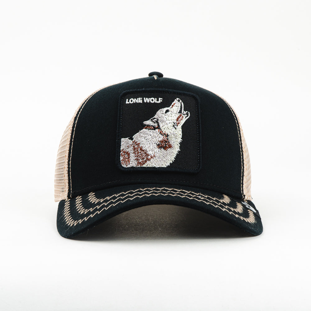 GORRA GOORIN BROS LONE WOLF BLACK
