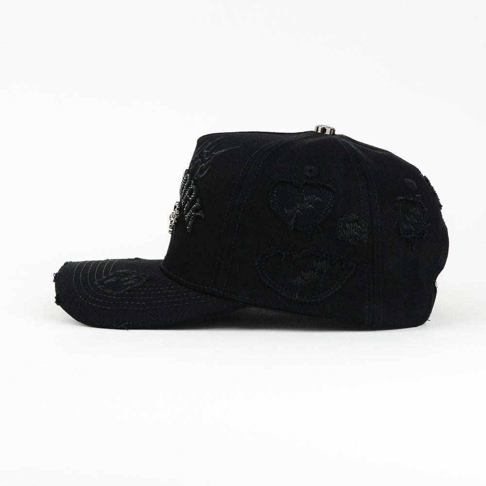 GORRA JL GORILLA NY CRUZ BLACK