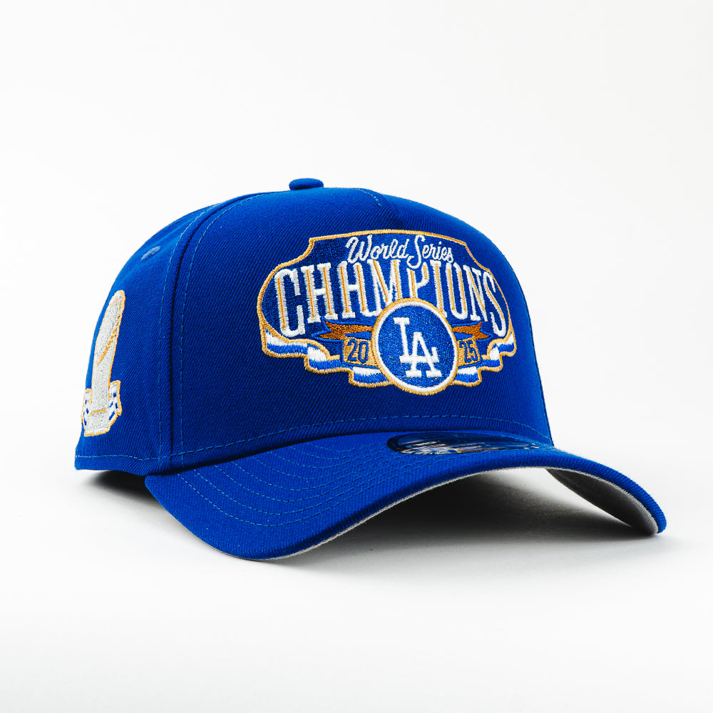 GORRA A FRAME NEW ERA DODGERS WORLD SERIES CHAMPION 2025 BLUE