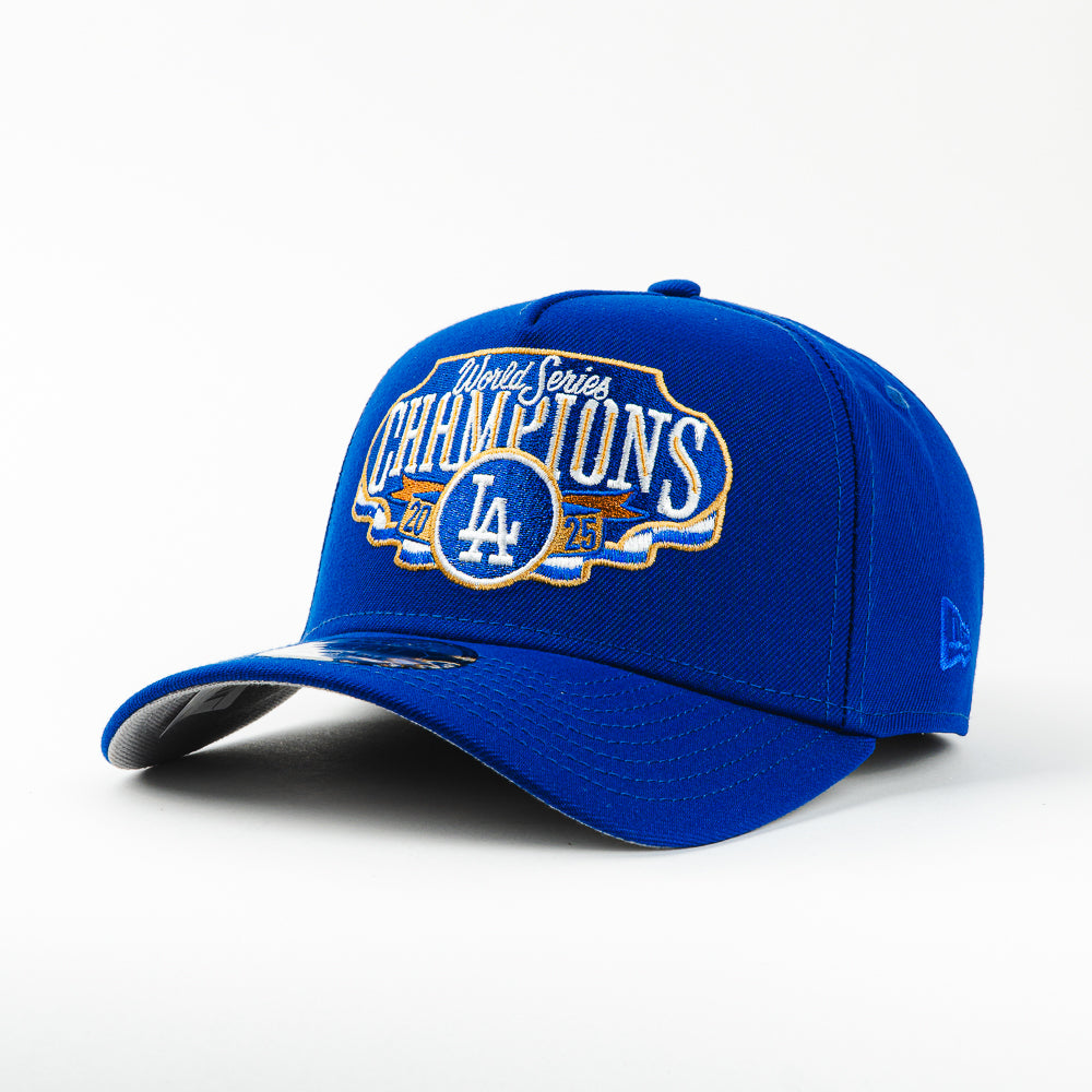 GORRA A FRAME NEW ERA DODGERS WORLD SERIES CHAMPION 2025 BLUE