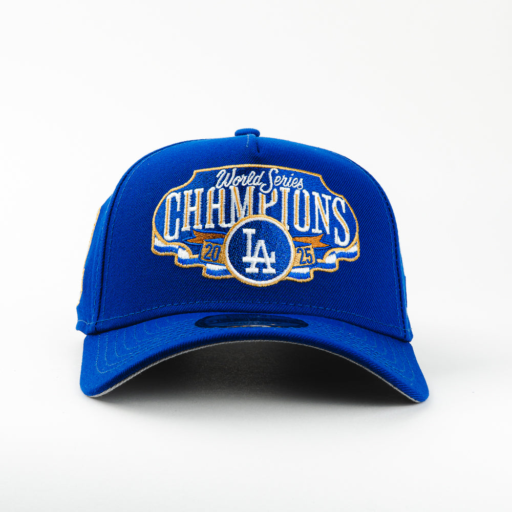GORRA A FRAME NEW ERA DODGERS WORLD SERIES CHAMPION 2025 BLUE