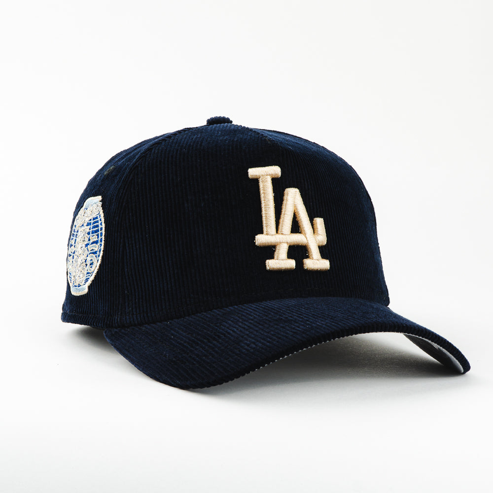 GORRA A FRAME NEW ERA DODGERS CORDUROY NAVY WHITE
