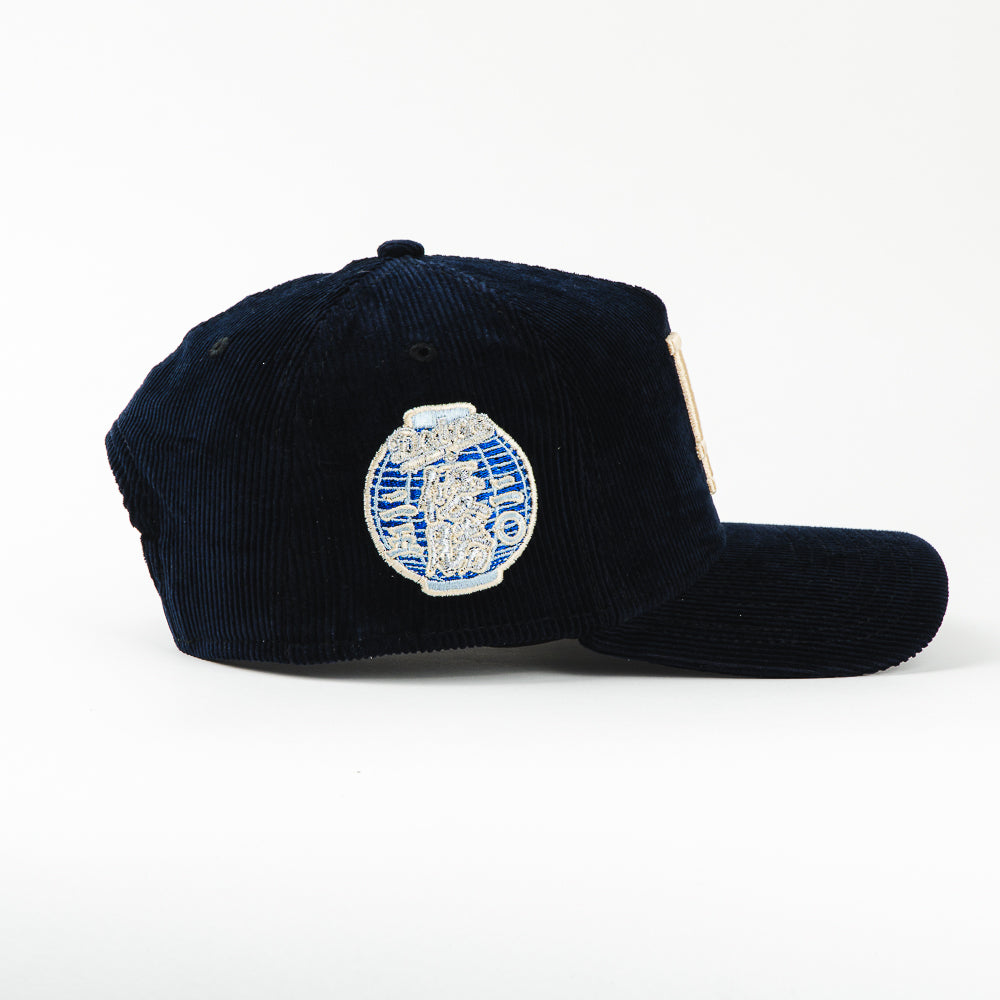 GORRA A FRAME NEW ERA DODGERS CORDUROY NAVY WHITE